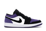 Jordan 1 Low Court Purple